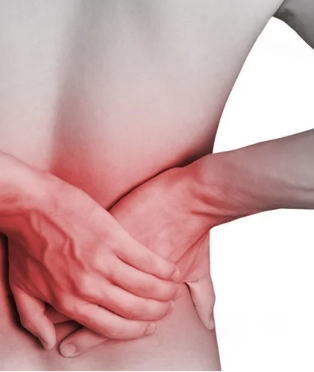 príznaky problémov s dolnou časťou chrbta